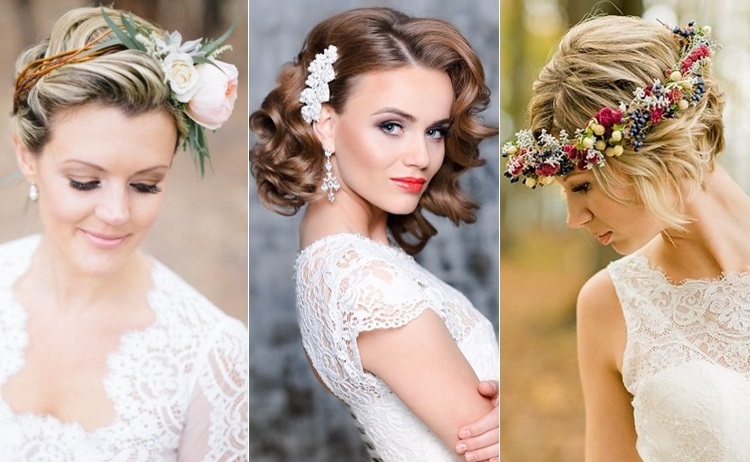 style short hair for wedding